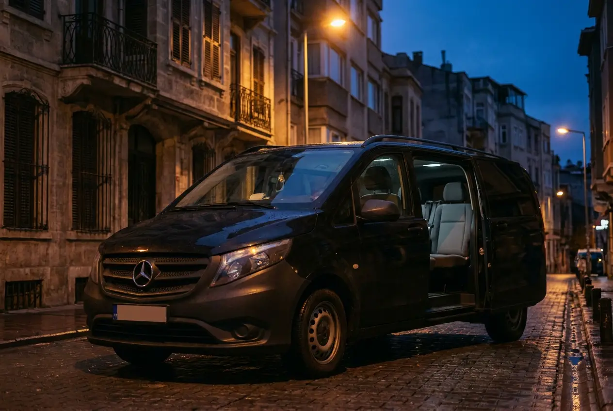 VIP van class transfer vehicle.